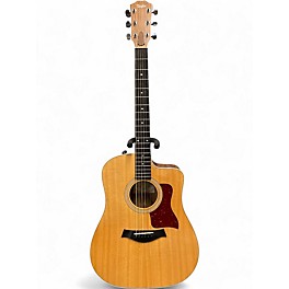 Used Taylor 210ce DLX Natural Acoustic Electric Guitar
