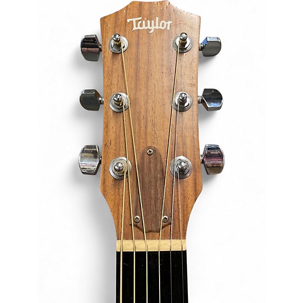 Used Taylor 210ce DLX Natural Acoustic Electric Guitar