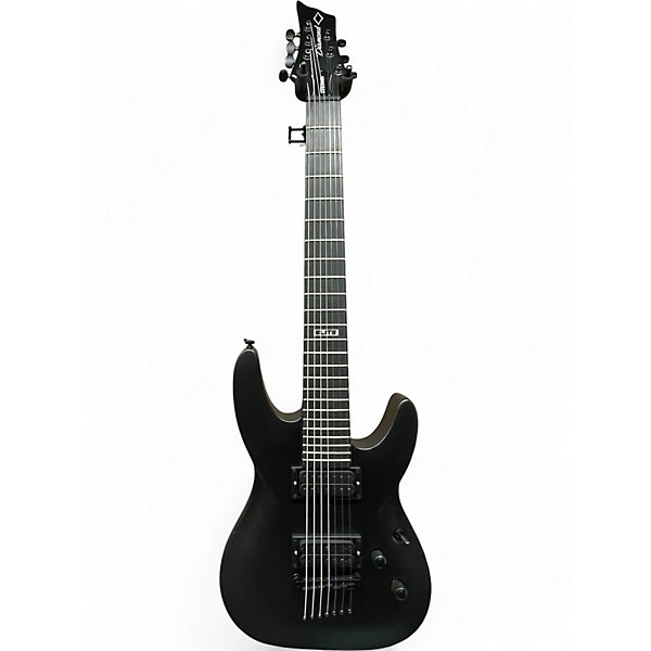 Used Diamond STE Series Black Solid Body Electric Guitar
