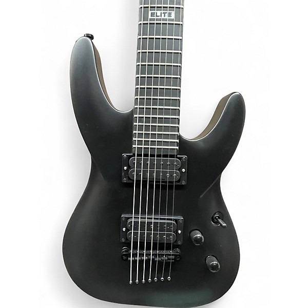 Used Diamond STE Series Black Solid Body Electric Guitar