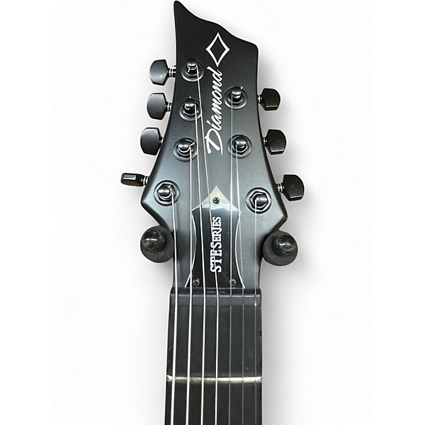Used Diamond STE Series Black Solid Body Electric Guitar