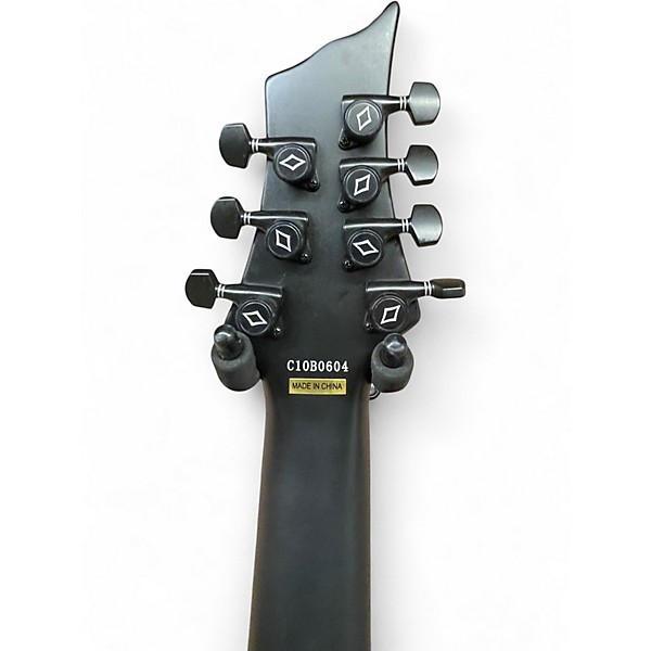 Used Diamond STE Series Black Solid Body Electric Guitar
