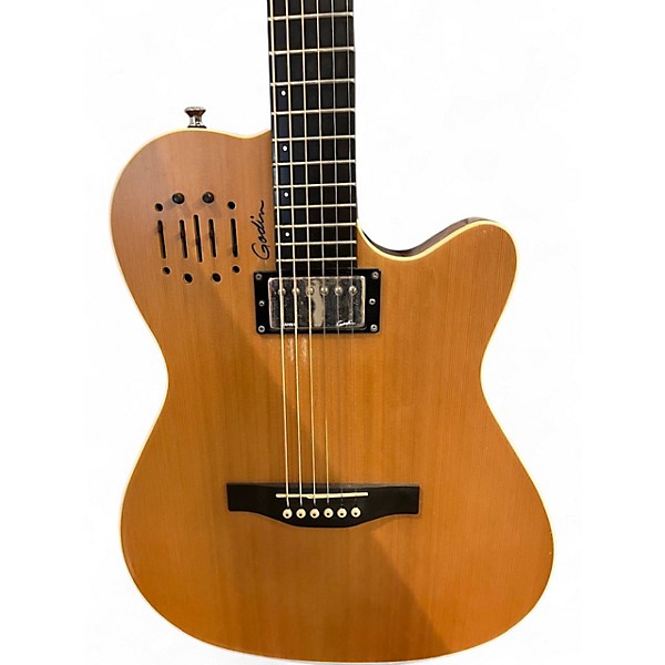 Used Godin A6 Ultra Natural Acoustic Electric Guitar
