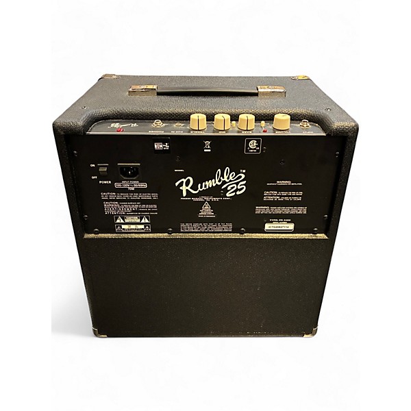 Used Fender Rumble V3 500W 2x10 Bass Combo Amp