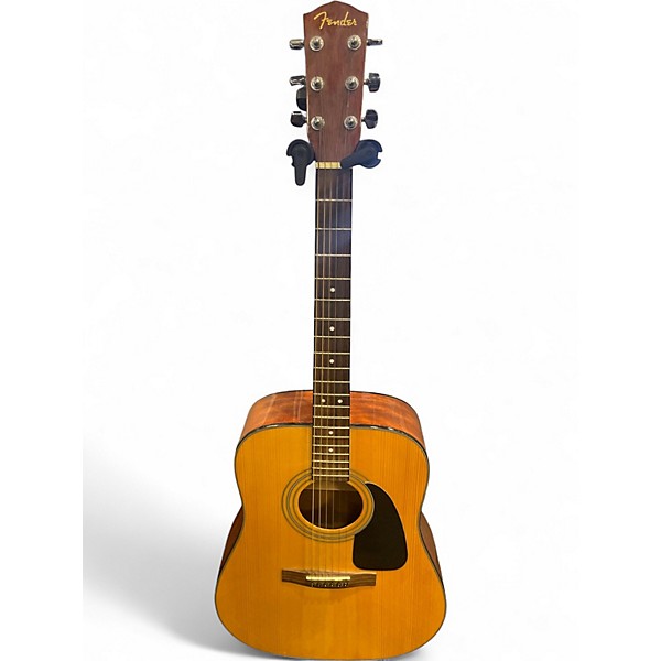 Used Fender DG 8S Natural Acoustic Guitar