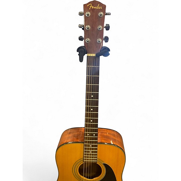Used Fender DG 8S Natural Acoustic Guitar