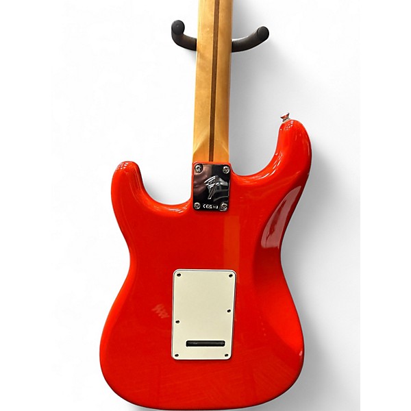 Used Fender Player II Stratocaster CORAL RED Solid Body Electric Guitar