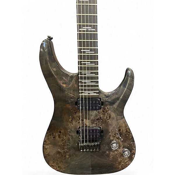 Used Schecter Guitar Research OMEN ELITE Black Solid Body Electric Guitar