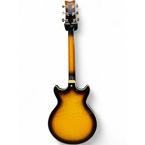 Used Ibanez AM93 Artcore 2 Tone Sunburst Hollow Body Electric Guitar