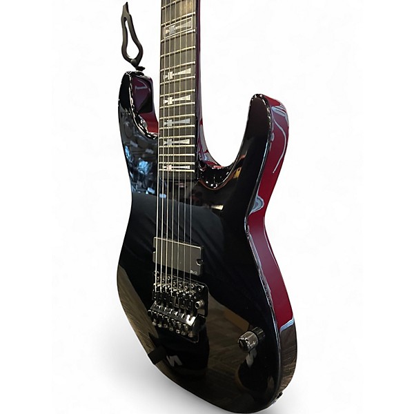 Used 2006 Jackson USA Custom Shop Soloist-7 Black Solid Body Electric Guitar