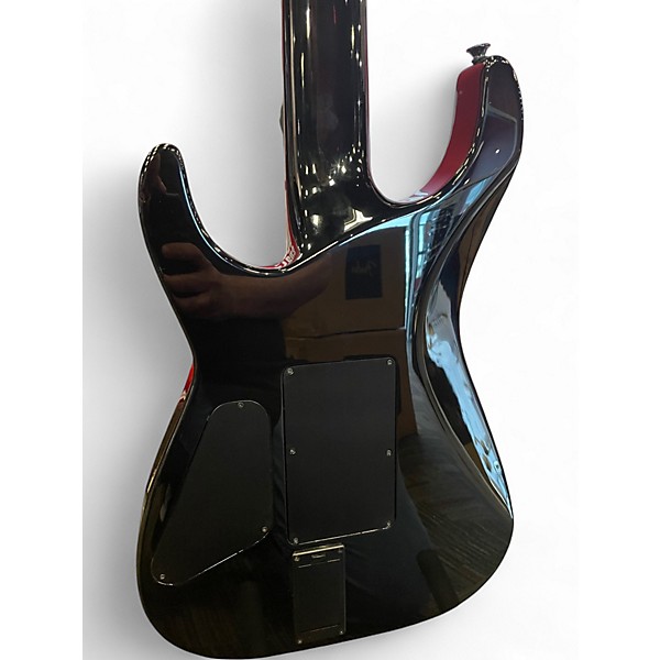 Used 2006 Jackson USA Custom Shop Soloist-7 Black Solid Body Electric Guitar