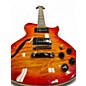 Used Washburn WI 67PROQ Sunburst Hollow Body Electric Guitar