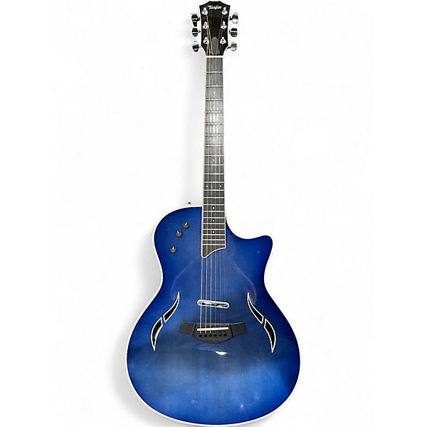 Used Taylor T5S Blue Hollow Body Electric Guitar