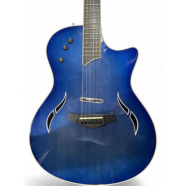 Used Taylor T5S Blue Hollow Body Electric Guitar