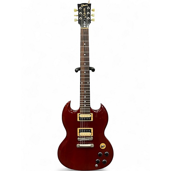 Used 2015 Gibson Les Paul 100 SG Special Heritage Cherry Solid Body Electric Guitar
