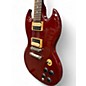 Used 2015 Gibson Les Paul 100 SG Special Heritage Cherry Solid Body Electric Guitar