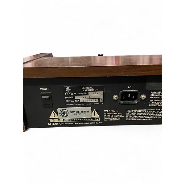 Used Roland VK-7 Organ