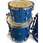 Used Ludwig 4 Piece BREAKBEATS BLUE SPARKLE Drum Kit