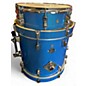 Used Ludwig 4 Piece BREAKBEATS BLUE SPARKLE Drum Kit
