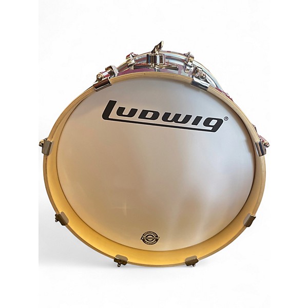 Used Ludwig 4 Piece BREAKBEATS BLUE SPARKLE Drum Kit