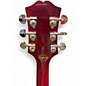 Used Epiphone Wildkat Crimson Red Trans Hollow Body Electric Guitar
