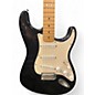 Used Fender STRATOCASTER Black Solid Body Electric Guitar