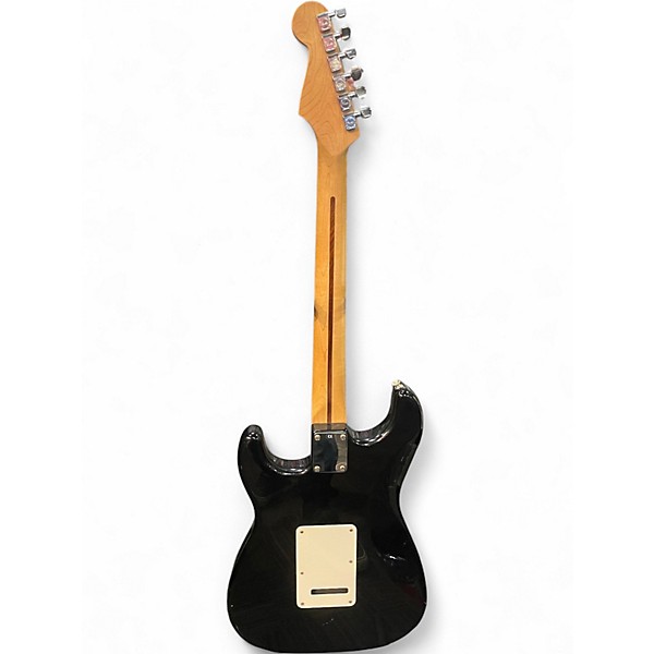 Used Fender STRATOCASTER Black Solid Body Electric Guitar