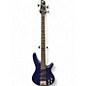 Used Ibanez SR300DX Blue Electric Bass Guitar thumbnail