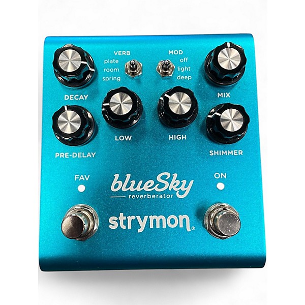 Used Strymon Bluesky Reverb Effect Pedal