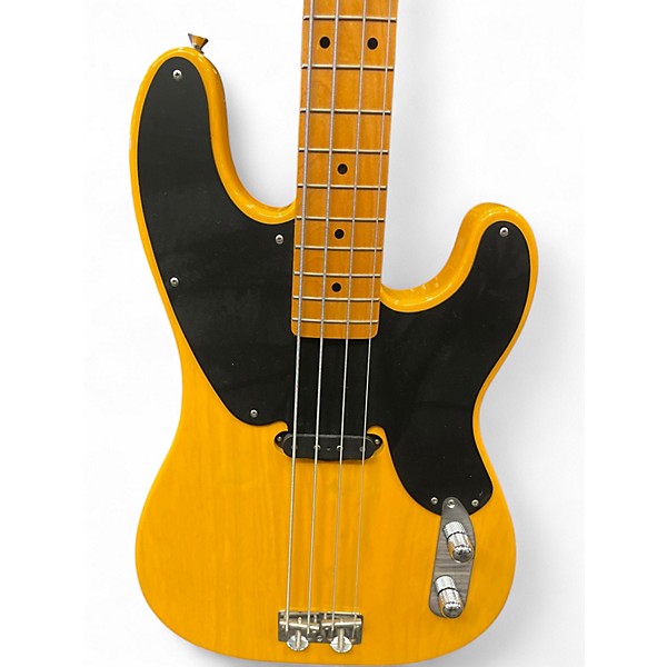Used Fender 1951 Reissue Precision Bass Vintage Blonde Electric Bass Guitar