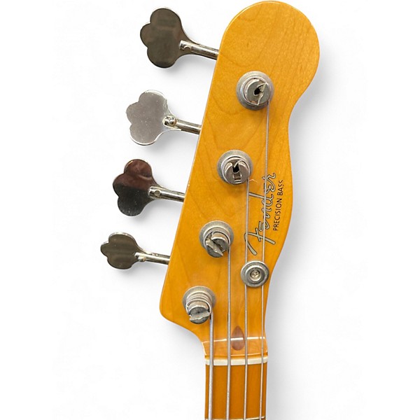 Used Fender 1951 Reissue Precision Bass Vintage Blonde Electric Bass Guitar