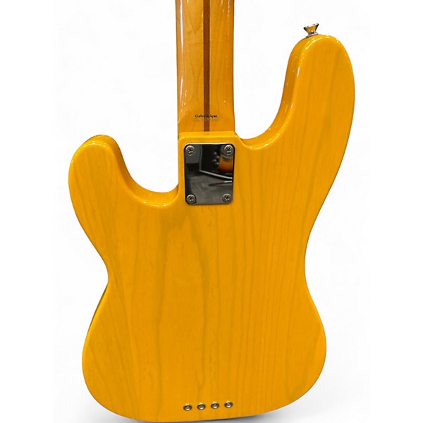 Used Fender 1951 Reissue Precision Bass Vintage Blonde Electric Bass Guitar