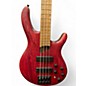 Used Cort B4 ELEMENT OPEN PORE RED Electric Bass Guitar
