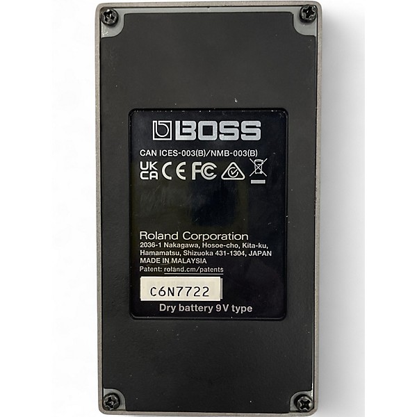Used BOSS RV6 Digital Reverb Effect Pedal