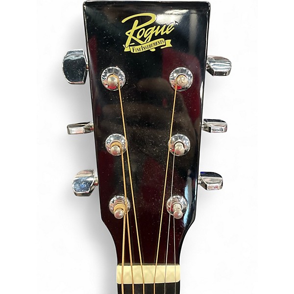 Used Rogue RA-090 Dreadnought Natural Acoustic Guitar