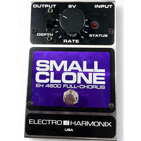 Used Electro-Harmonix Small Clone Analog Chorus Effect Pedal