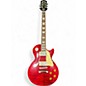 Used Epiphone Les Paul Standard Pro Crimson Red Trans Solid Body Electric Guitar thumbnail