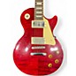 Used Epiphone Les Paul Standard Pro Crimson Red Trans Solid Body Electric Guitar