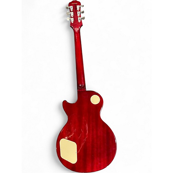 Used Epiphone Les Paul Standard Pro Crimson Red Trans Solid Body Electric Guitar