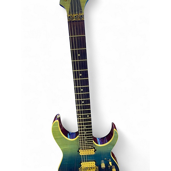 Used Ibanez RG420HPFM Coral Reef Gradation  Solid Body Electric Guitar