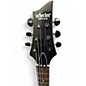 Used Schecter Guitar Research Monster Energy Flying V Black Solid Body Electric Guitar