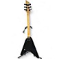 Used Schecter Guitar Research Monster Energy Flying V Black Solid Body Electric Guitar