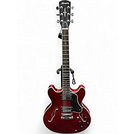Used Alvarez AAT33/BGE Wine Red Hollow Body Electric Guitar