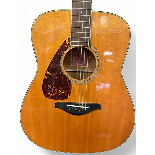 Used Yamaha FG720SL Left Handed Natural Acoustic Guitar