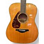 Used Yamaha FG720SL Left Handed Natural Acoustic Guitar