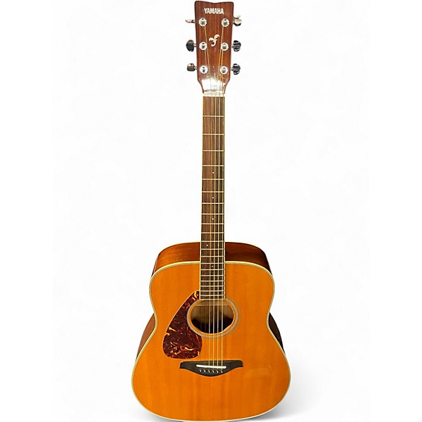 Used Yamaha FG720SL Left Handed Natural Acoustic Guitar