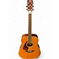 Used Yamaha FG720SL Left Handed Natural Acoustic Guitar