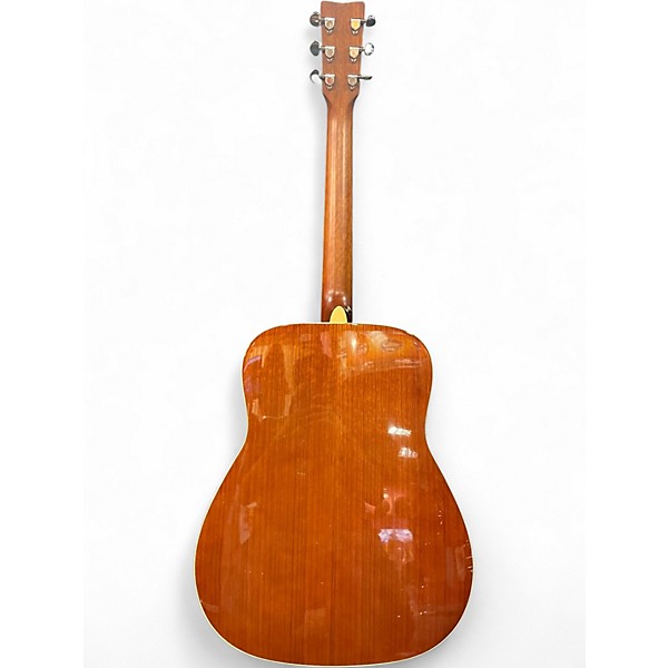 Used Yamaha FG720SL Left Handed Natural Acoustic Guitar