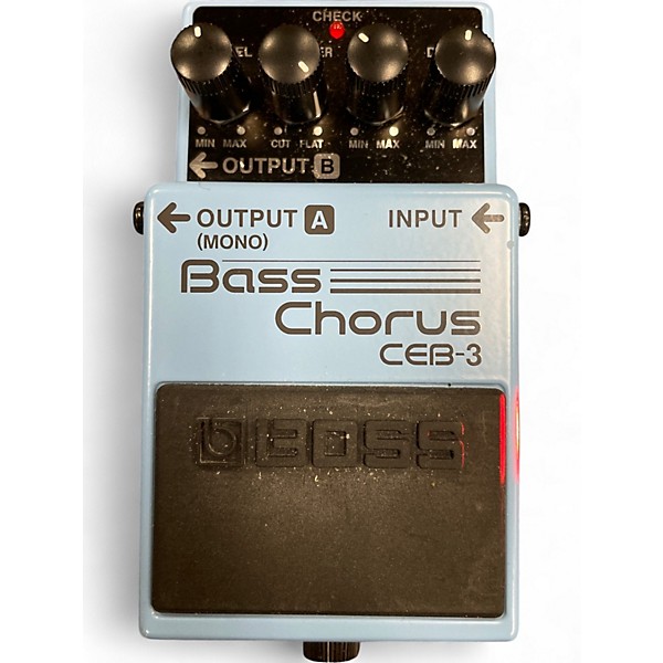 Used BOSS CEB3 Bass Chorus Bass Effect Pedal