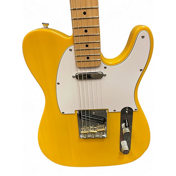 Used Squier SONIC TELECASTER Butterscotch Blonde Solid Body Electric Guitar